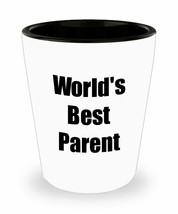 Parent Shot Glass Worlds Best Funny Gift Idea For Liquor Lover Alcohol 1.5oz Sho - £10.26 GBP