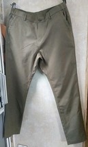 Jack Archer Pants Mens 34X32  Performance Chino Tapered Green City Modern G - $54.51 CAD