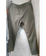 Jack Archer Pants Mens 34X32  Performance Chino Tapered Green City Modern G - $740.57 MXN