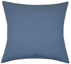 Sunbrella Canvas Sapphire Indoor/Outdoor Solid Pillow - $29.65+