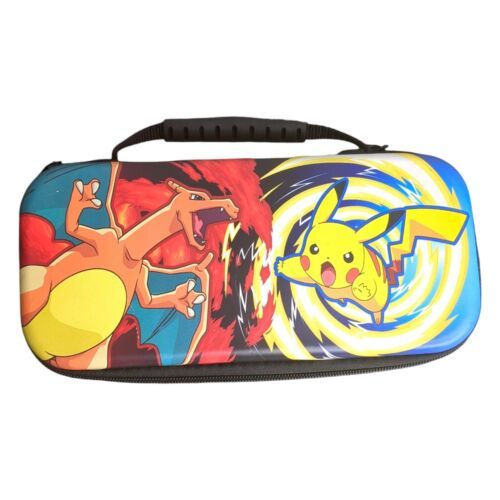 Nintendo Switch Carrying Case Pokemon Dragonite Pikachu Holds Switch ...
