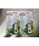 Marina Plastic Aquarium Thermometers 11205, New, 2 Pack - $260.77 MXN
