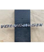OE "VOLKSWAGEN"  VW Beetle,  1967-1974 rear Decklid Hood Emblem. Script ... - $18.81
