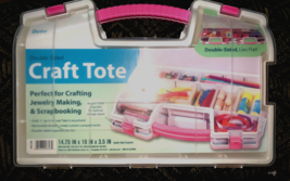 Darice 2025-288 Double-Sided Clear Plastic Craft Tote - $19.68