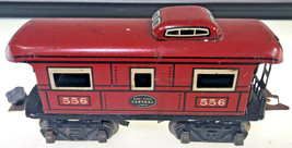 Louis Marx &amp; Co Prewar #556 Tin Caboose - £22.06 GBP