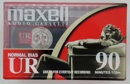 Maxell UR 90 Minute Blank Audio Cassette Tapes Normal Bias Lot Of 5 New Sealed - £12.52 GBP