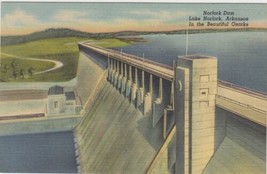 Norfork Dam Lake Arkansas AR Postcard Ozarks - £2.36 GBP