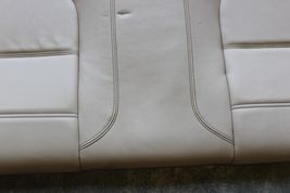 2017 JAGUAR XE SEDAN REAR LEATHER BOTTOM SEAT ASSEMBLY X2467 image 5