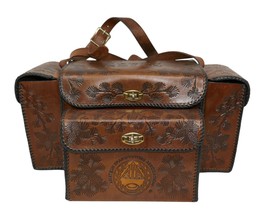 Shamrock Leathers Shell Bag with Front Pouch End Pockets Shell Pouch Car... - $5,126.14 MXN