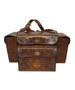 Shamrock Leathers Shell Bag with Front Pouch End Pockets Shell Pouch Car... - $5,119.89 MXN