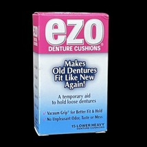 Ezo Denture Cushions 15 Lower Heavy Vacuum Grip New - 1 Box - $444.51