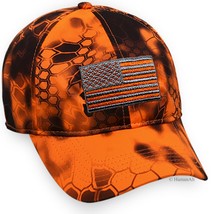 Kryptek® Inferno™ American Flag, Moisture Wicking Cap for Men - £15.13 GBP