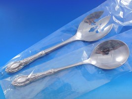 King Richard by Towle Sterling Silver Salad Serving Set Pierced Custom 10 3/4" - $147.51