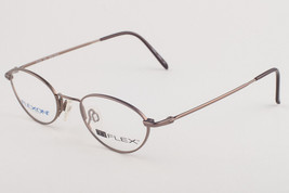 FLEXON 2205 Shiny Brown Eyeglasses SHNYBRN 47mm Marchon - £39.39 GBP