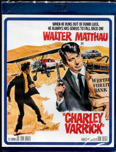 Charlie Varrick - 1973 Walter Matthau, Don Siegel, New Charley Blu Ray - £15.77 GBP