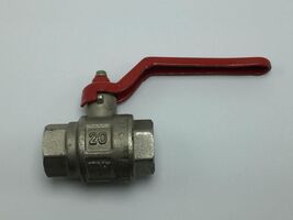 Italy 20 Brass Ball Valve 3/4In NPT  - $8.56