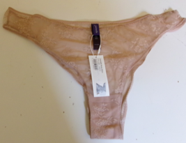 One Journelle Alix Cheeky Bikini lace Panty Size Extra Large Sable - $18.94 CAD
