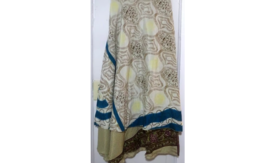 Indian Sari Wrap Skirt S232 - £19.71 GBP