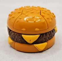 Vtg 1990 McDonald&#39;s Happy Meal Changeables Quarter Pounder With Cheese Toy U193 - £11.98 GBP