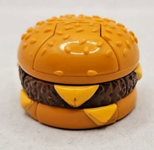 Vtg 1990 McDonald&#39;s Happy Meal Changeables Quarter Pounder With Cheese Toy U193 - £11.21 GBP