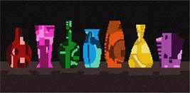Pepita Needlepoint kit: Colorful Vases, 19&quot; x 9&quot; - £97.51 GBP+