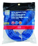 Monster Network Cable 5E BLU 50&#39; - $42.15 CAD