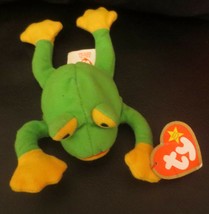 McDonald&#39;s Ty Teenie Beanie Smoochy The Frog   NO BAG - £3.93 GBP