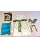 Child Cleopatra Egyptian Costume  4 piece pc Dress Up Size Small 4T Girls S - $111.31 MXN