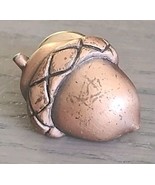 Vintage Metal Acorn Lapel Pin - £6.09 GBP