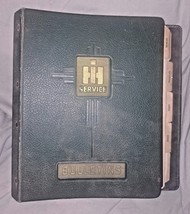 IH INTERNATIONAL BINDER WITH 1950&#39;s (1952 - 1955) SERVICE BULLETINS vol ... - $140.24