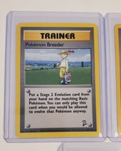 Pokemon 5 Trainer Cards Vintage - £15.96 GBP