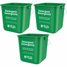 - Green Detergent Bucket - 3 Quart Cleaning Pail (3) - $32.99