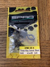 SPRO Three Way Swivel Size 6 - £6.86 GBP