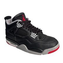 Air Jordan 4 Retro Shoes Mens Size 7.5 Black Bred Reimagined FV5029-006 ... - $180.49