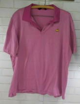 Masters Golf Clubhouse Collection Short Sleeve Polo Shirt Pink Heathered... - £16.26 GBP