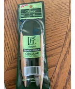 Clover Bamboo circular knitting needles 16&quot; Size US 13 (9mm) - $6.28 CAD