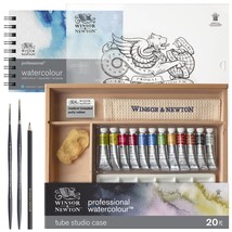 Winsor &amp; Newton 0190815 Professional Watercolour Paints tube studio case - £158.16 GBP