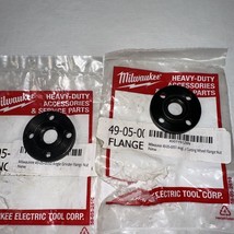 Lot Of 2 Nos Milwaukee 49-05-0050 Flange Nut 4-1/2&quot; Grinders 1/2&quot; - 13 Spindle - £9.91 GBP