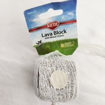 Lava Block Kaytee With Wood Shoes Tramps Teeth Chinchillas Rabbits Small... - £7.91 GBP