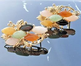Authenticity Guarantee

VINTAGE 14K 585 YELLOW GOLD MULTICOLOR JADEITE O... - $11,370.41 MXN