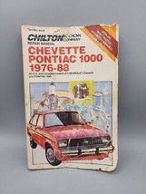 Repair Manual Chilton 6836 for Chevette / Pontiac 1000 1976-86 Used - $8.99