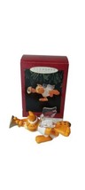 1995 Hallmark Keepsake Ornament- Garfield As And Angel Blowing A Horn - £12.64 GBP