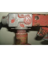 Vintage 1940s-1950s Kidde brand fire extinguisher (empty) dated 3-1944 - $135.00