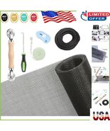Robust Window Screen Repair Kit - 48&quot;x118&quot; Mesh for Versatile Applications - $700.34 MXN