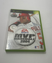 MVP Baseball 2004 Microsoft Xbox 2004 Box And Manual - $4.80