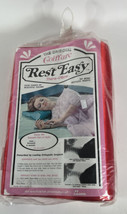 New Old Stock Goiffure Rest Easy Thera - Pillow Satin Removable Cover Red - £11.86 GBP