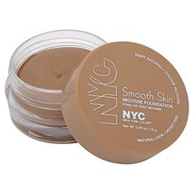 NYC Smooth Skin Mousse Foundation, Natural Beige by NYC - $14.69