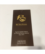 Vintage RC fine foods brochure catalog - $26.99 CAD