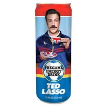 Ted Lasso TV Series PreGame Energy Drink 12 oz Illustrated Can Case of 1... - £30.81 GBP