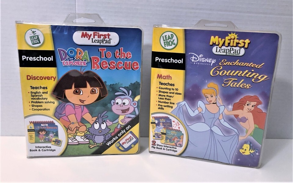 My First Leap Pad Dora The Explorer &amp; Disney Princess Game For Leap Frog - $9.45